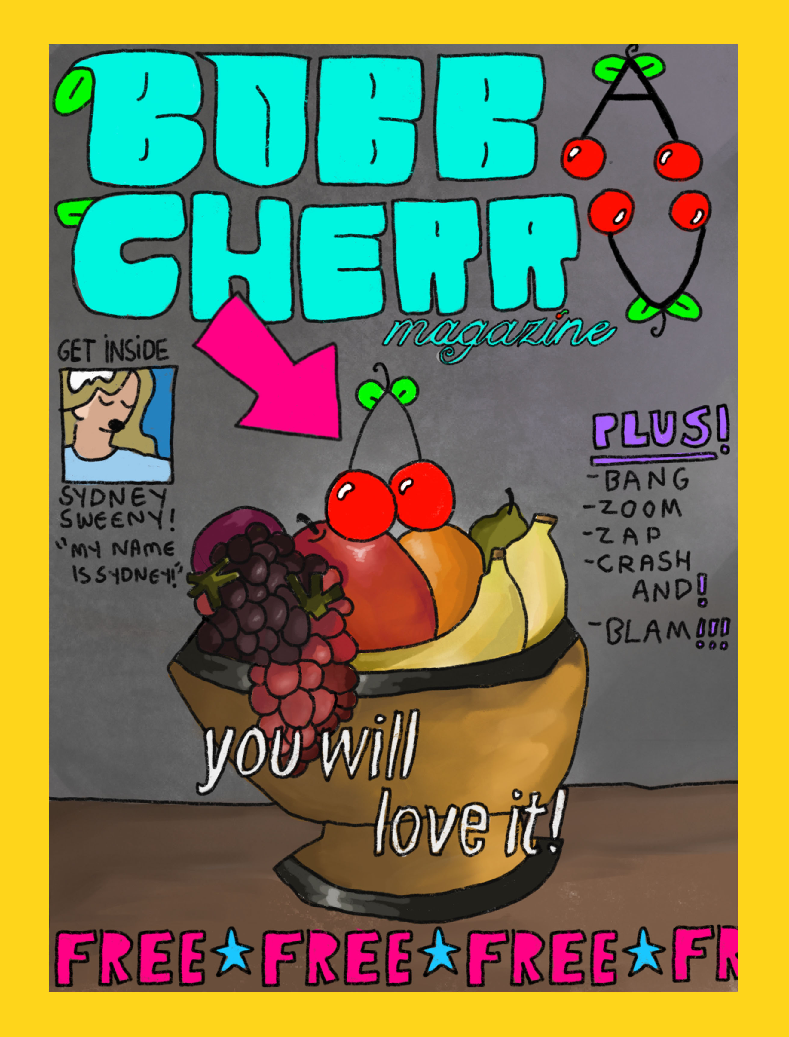 Bubba Cherry Magazine Cover